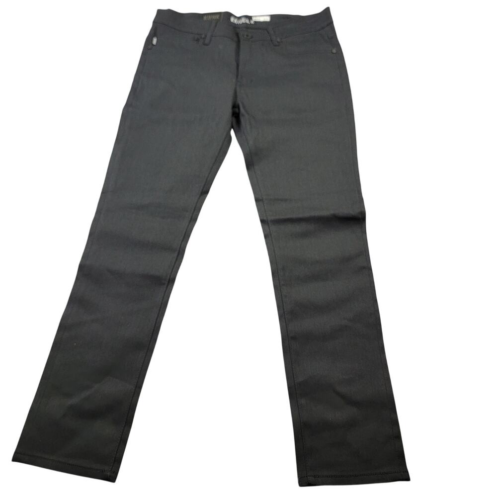 Kayden K Mens Skinny Jeans 32x30 Black Stretch Denim Los Angeles NWT KDNK